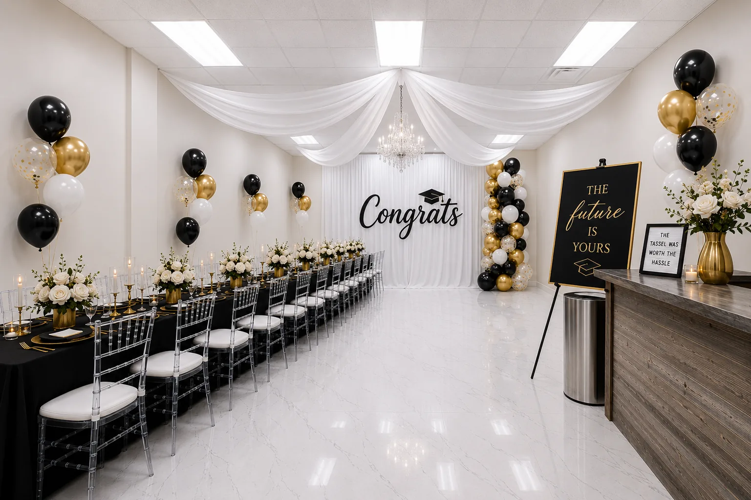 Graduation Parties at LAYD Spaces Northwest Dallas