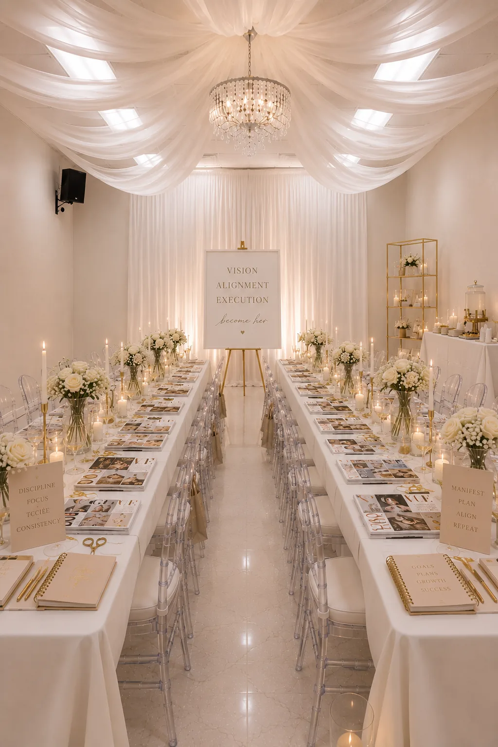 Vision Board Parties at LAYD Spaces Northwest Dallas